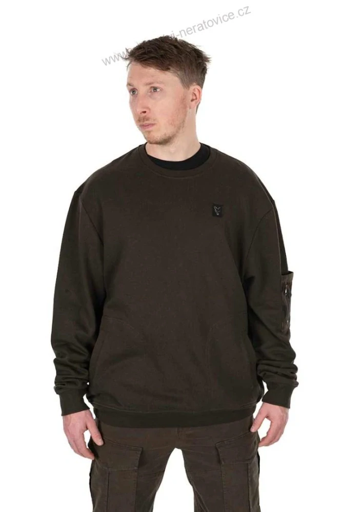 Fox Mikina LW Khaki Jumper - XL