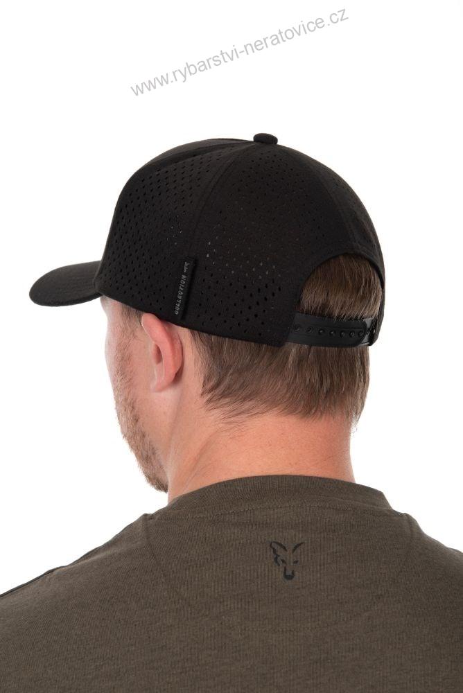 Fox Kšiltovka Collection Baseball Cap Black Orange