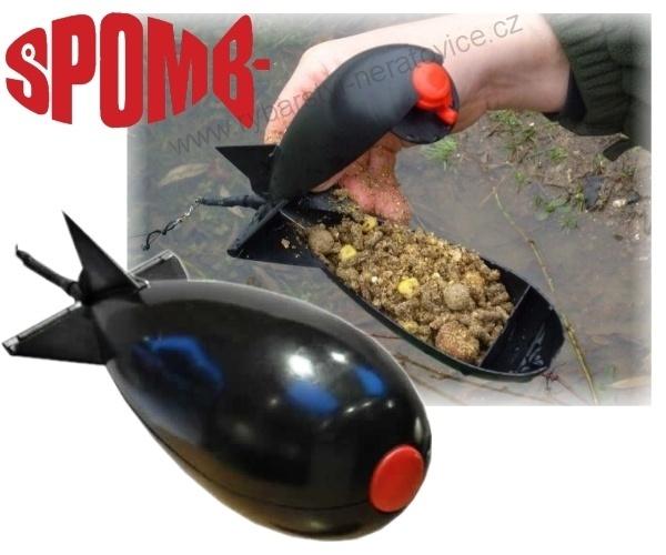 SPOMB - krmná raketa velká Bait Rocket černá