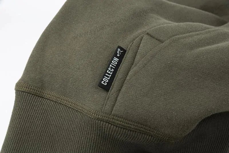 Fox Mikina Collection Green Silver Hoodie - M