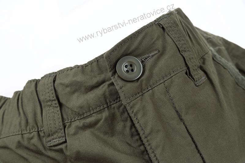 Fox Kraťasy Collection Green Silver Combat Shorts - M