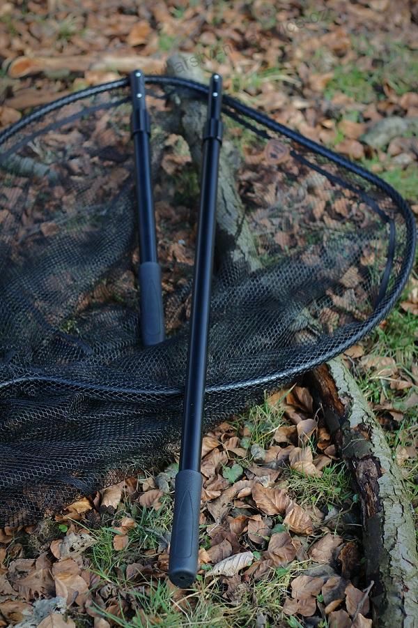 Podběrák Deluxe Landing Net Rubber 85x75cm + 2x rukojeť - Giants Fishing
