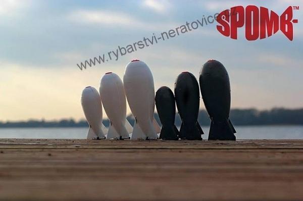 SPOMB - krmná raketa midi X Bait Rocket bílá