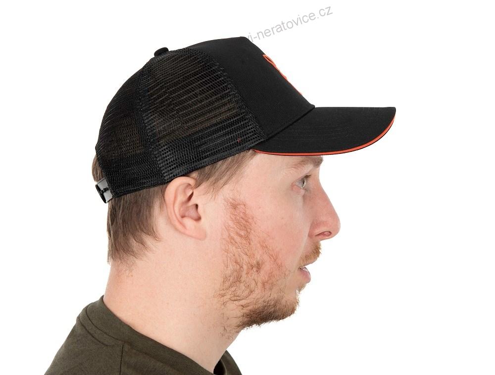 Fox Kšiltovka Collection Trucker Cap Black Orange