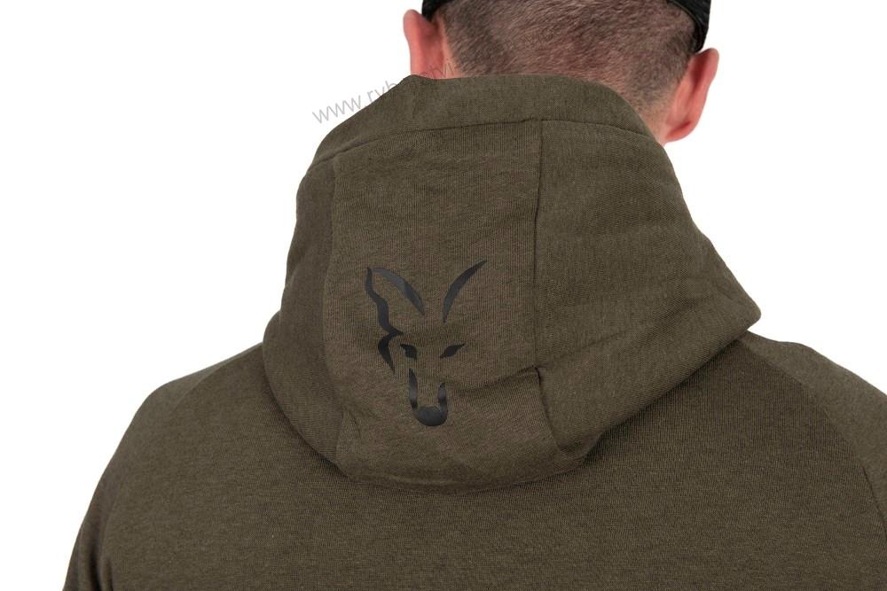 Fox Mikina Collection Lightweight Hoodie Green Black - M