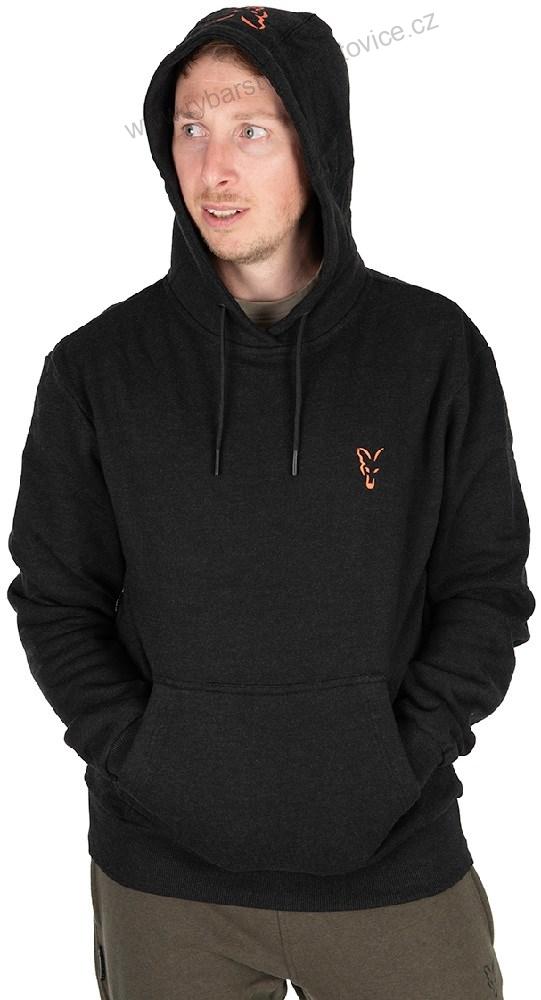 Fox Mikina Collection Hoody Black Orange - XXXL