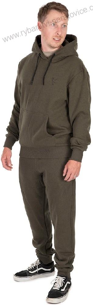 Fox Mikina Collection Hoody Green Black - L