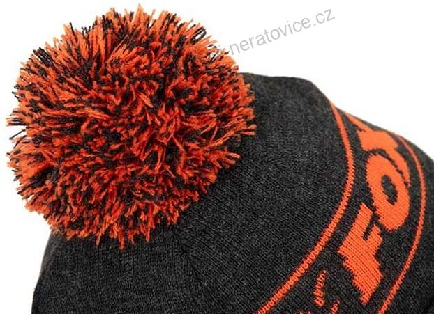 Fox Čepice Collection Bobble Black Orange