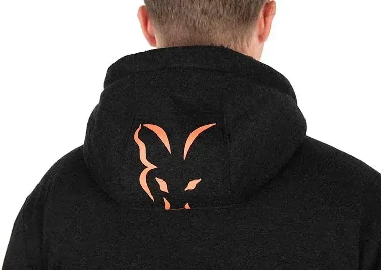 Fox Bunda Collection Sherpa Jacket Black Orange - L