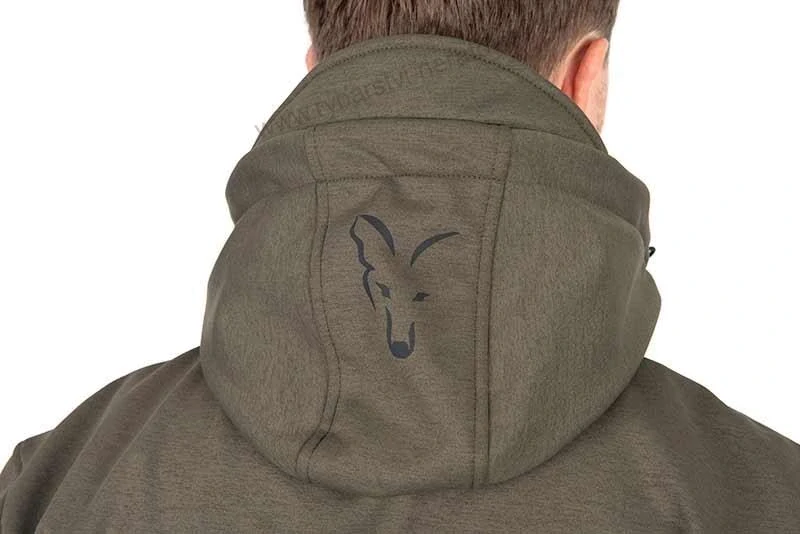 Fox Bunda Collection Soft Shell Jacket Green Black - M