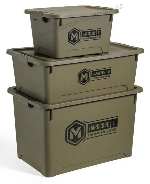 Mivardi Přepravní Box Hardcore s Víkem M 36 l