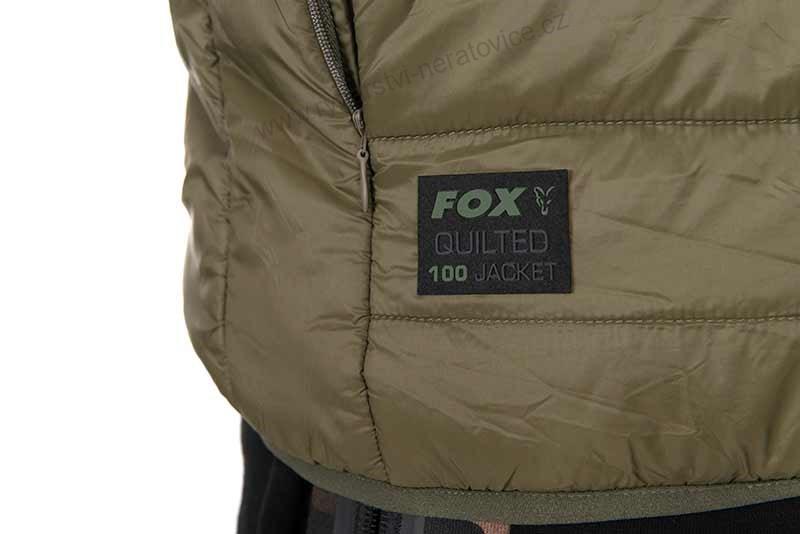 Fox Bunda Olive Quilted 100 Jacket - XL