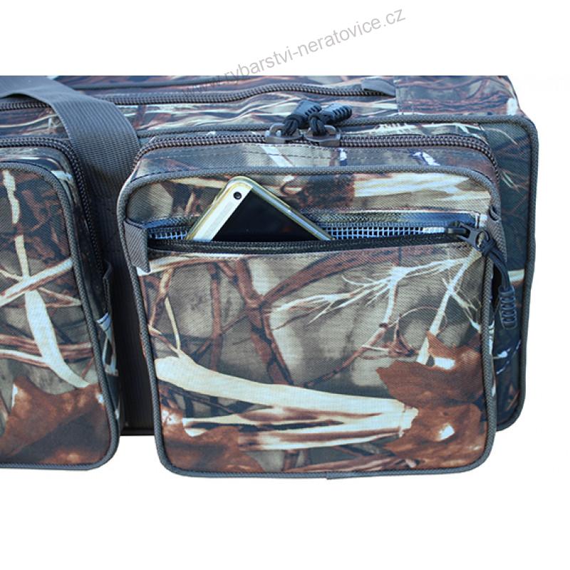 SURETTI - OBAL NA PRUT TŘÍKOMOROVÝ 165CM CAMO