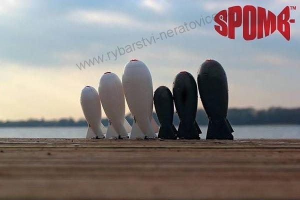 SPOMB - krmná raketa mini Bait Rocket bílá