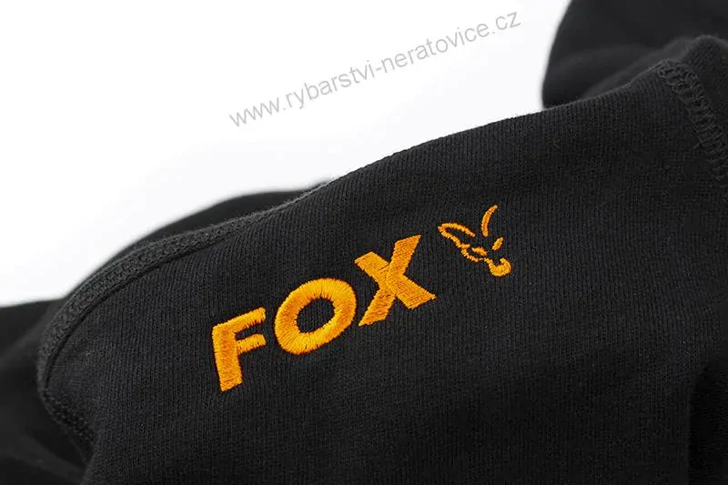 Fox Mikina Collection Orange Black Hoodie - XXXL