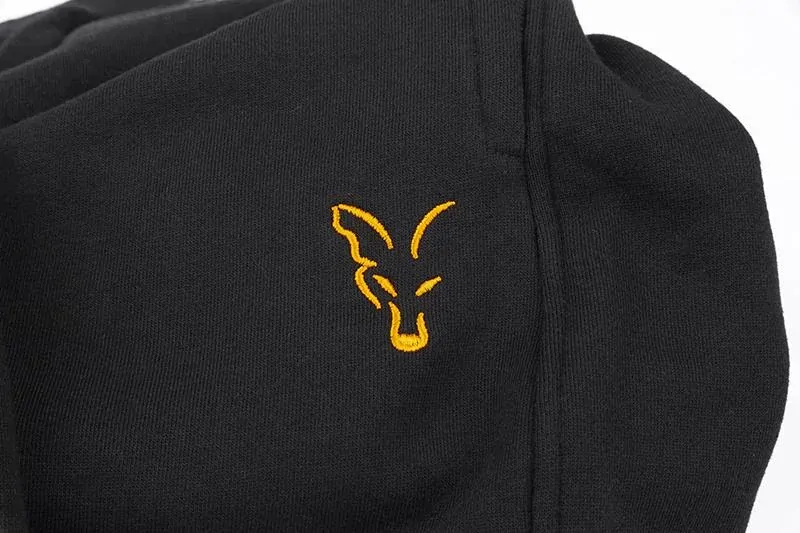 Fox Tepláky Collection Black Orange Joggers - M