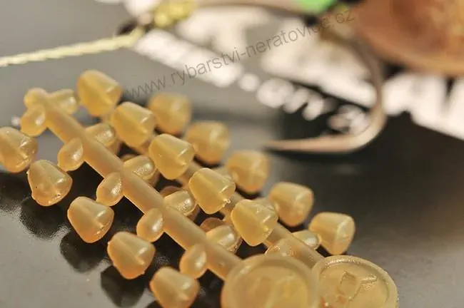 Korda Zarážky na háček Hook Bead Medium green 20ks