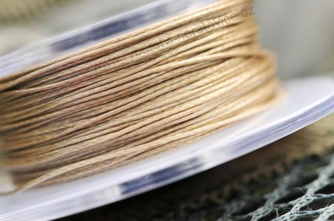 Korda šňůrka Super Natural 25lb Brown 20m