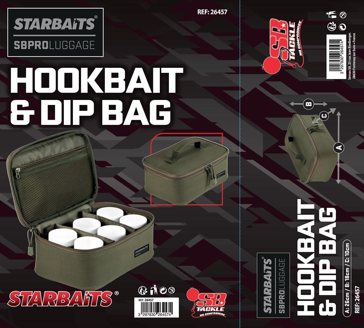 Starbaits taška na nástrahy PRO Hookbait & Dip Bag