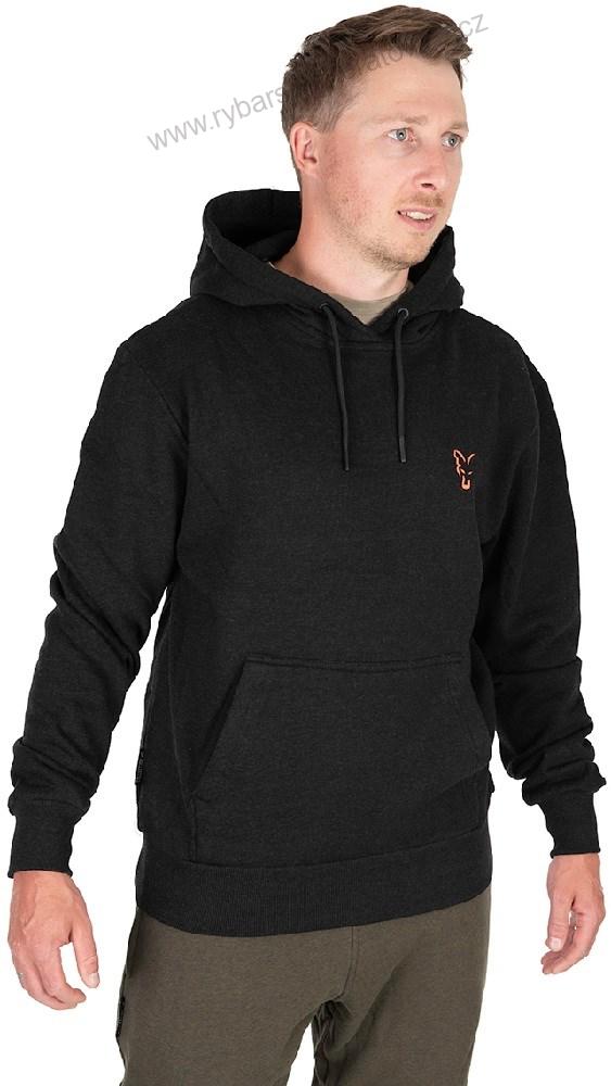 Fox Mikina Collection Hoody Black Orange - XXXL