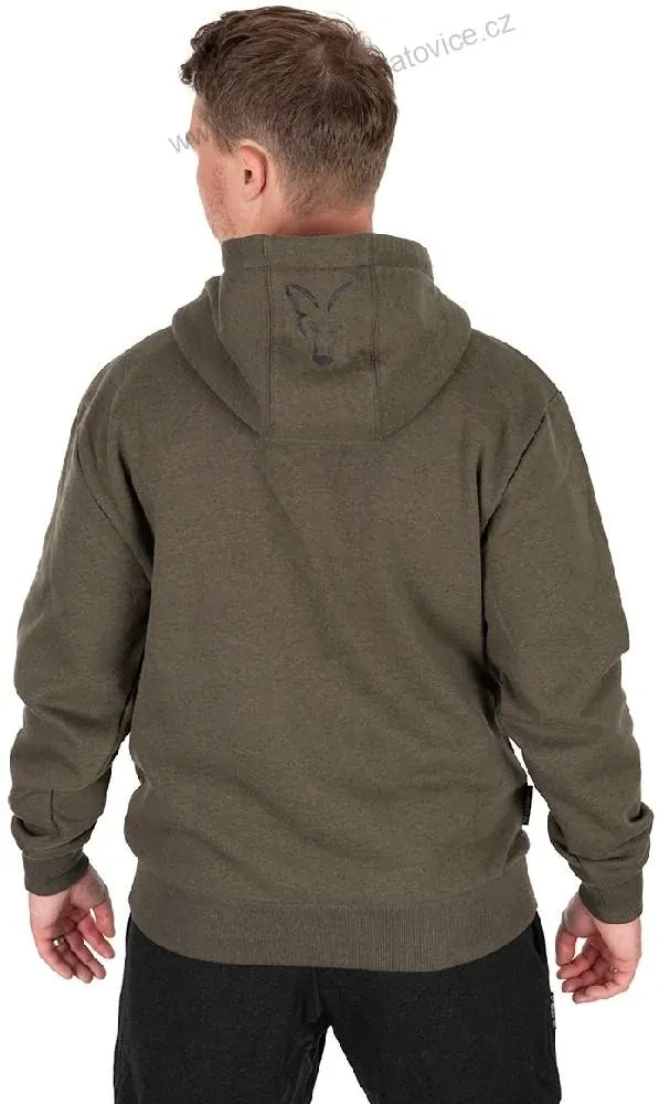 Fox Mikina Collection Hoody Green Black - M