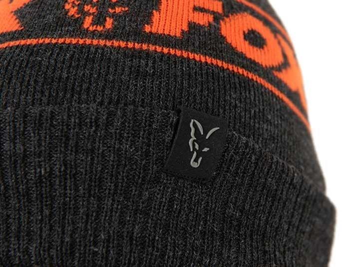 Fox Čepice Collection Bobble Black Orange