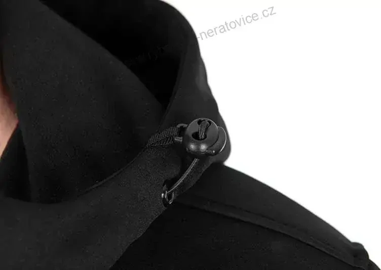 Fox Bunda Collection Soft Shell Jacket Black Orange - XL