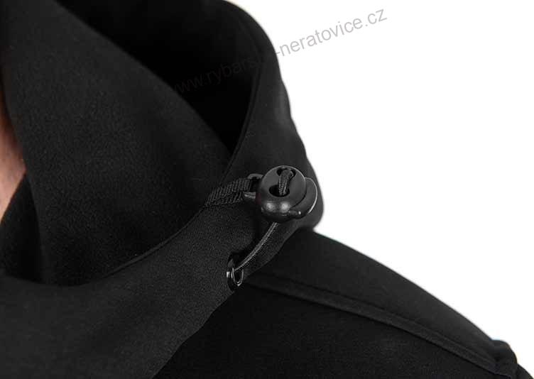 Fox Bunda Collection Soft Shell Jacket Black Orange - XXL