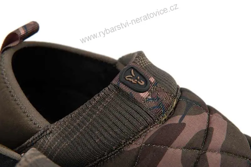 Fox Pantofle Camo/Khaki Bivvy Slipper - 9/43