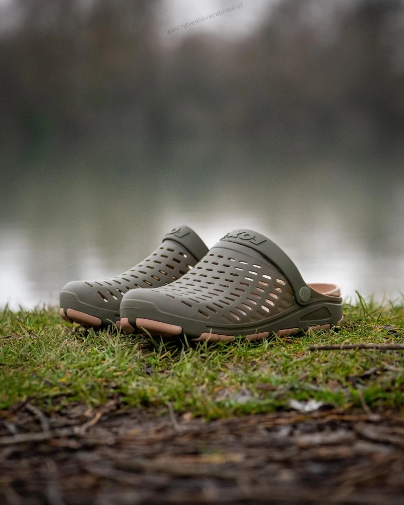 Fox Khaki Clogs - 11/45