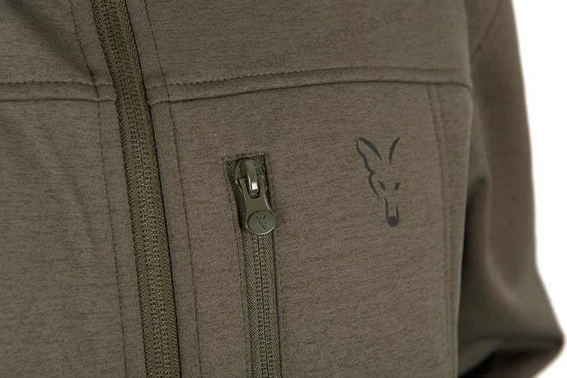 Fox Bunda Collection Soft Shell Jacket Green Black - XXL