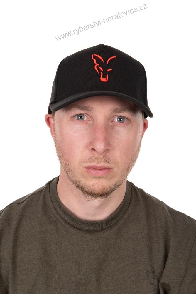 Fox Kšiltovka Collection Baseball Cap Black Orange