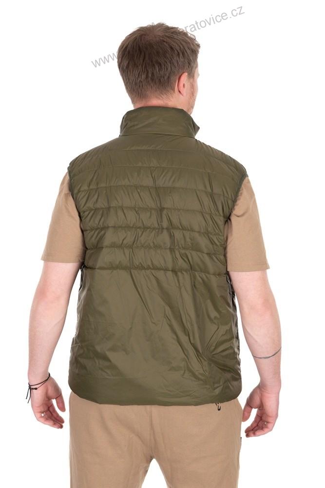 Fox Vesta Olive Quilted 100 Gilet - L