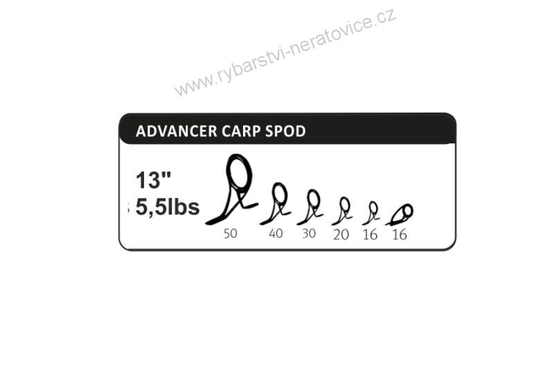 Sportex Prut Advancer CS-2 Spod 3,96 m 5,5 lb