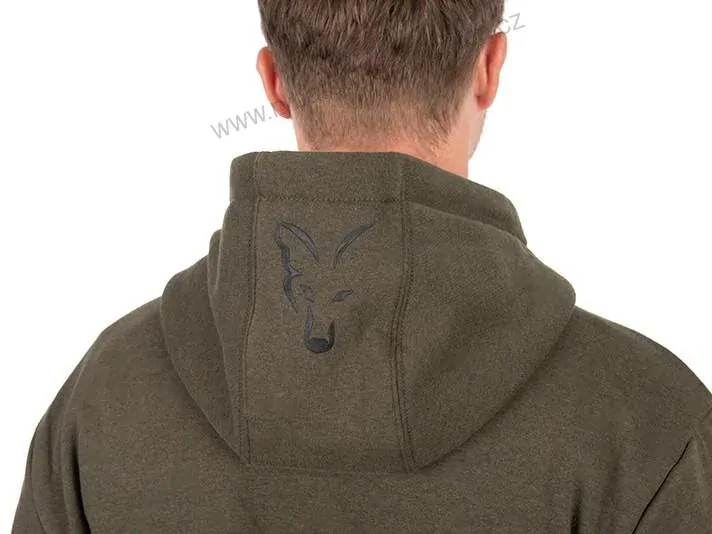 Fox Mikina Collection Hoody Green Black - M