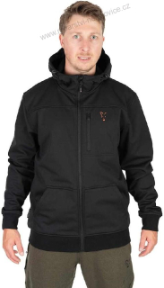 Fox Bunda Collection Soft Shell Jacket Black Orange - M