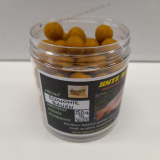 Boilie ECONOMIK - Banana (Banán) - 14mm - 150g