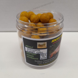 Boilie ECONOMIK - Sweet Corn (Sladká kukuřice) - 14mm - 150g
