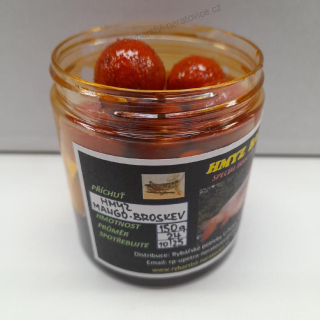 Boilie v dipu - Hmyz/Mango/Broskev - 150g - 24mm