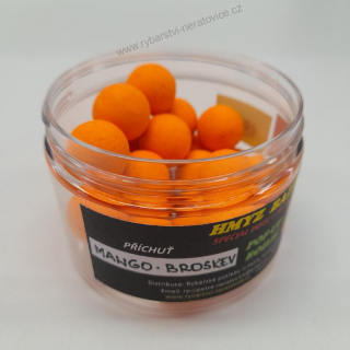 POP UP - plovoucí boilie - Hmyz/Mango/Broskev - 16mm - 40g