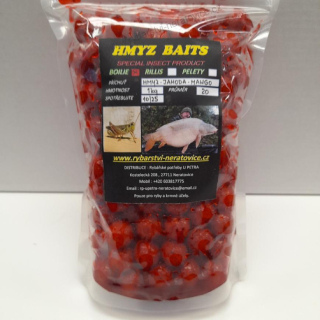Boilie v dipu - Hmyz/Jahoda/Mango - 1kg - 20mm