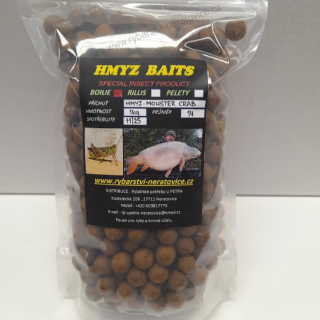 Boilie - Hmyz/Monster Crab - 1kg - 14mm