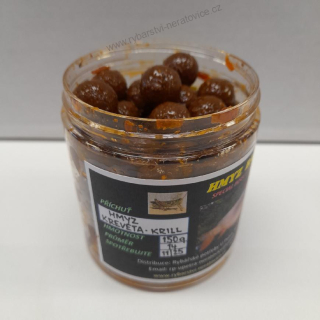 Boilie v dipu - Hmyz/Kreveta/Krill - 150g - 14mm