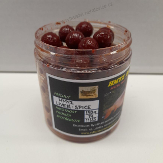 Boilie v dipu - Hmyz/Liver/Spice - 150g - 14mm