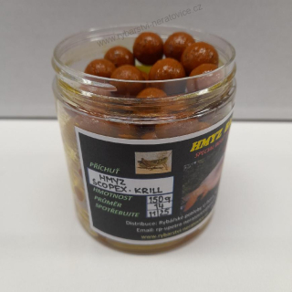 Boilie v dipu - Hmyz/Scopex/Krill - 150g - 14mm