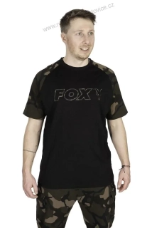 Fox Tričko Black Camo Outline T-Shirt - XXL