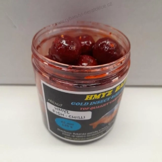 Gold Insect boilies v dipu - Hmyz/Fish/Chilli - 150g - 24mm