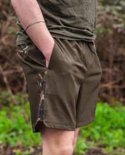 Fox Koupací Kraťasy Khaki Camo LW Swim Shorts - XL