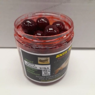 Boilie v dipu - Hmyz/Jahoda/Ryba - 150g - 20mm