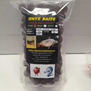Boilie - Hmyz/Jahoda/Ryba - 1kg - 20mm